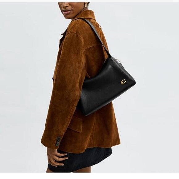 Like new Coach Lola in black pebbled leather - Picture 9 of 13